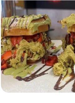 Dubai chocolate waffle